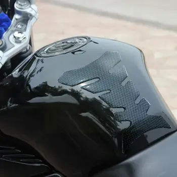 3d Karbon Fiber Kılçık Çıkartmalar Araba Motosiklet Ped ped koruyucu İçin Motosiklet Evrensel Kılçık D3n2