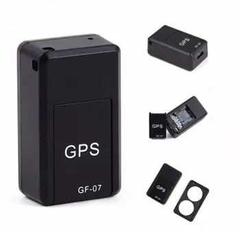 GF07 Manyetik Mini araba takip cihazı GPS Gerçek Zamanlı İzleme Bulucu Cihazı Manyetik GPS Tracker Gerçek zamanlı Araç Bulucu Dropshipping