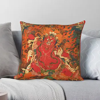 Mandala 76 Guru Dragpo Kare Yastık Polyester Keten Kadife Yaratıcı Zip Dekor Yastık Kılıfı kanepe minder örtüsü 18