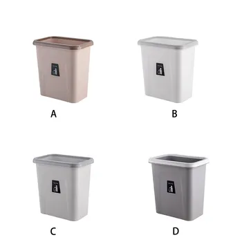 Plastik Asılı Masaüstü çöp kutusu Çöp Kullanımlık Çöp Kovası Mutfak Depolama Banyo Dolabı Sepeti Çöp Aracı Can