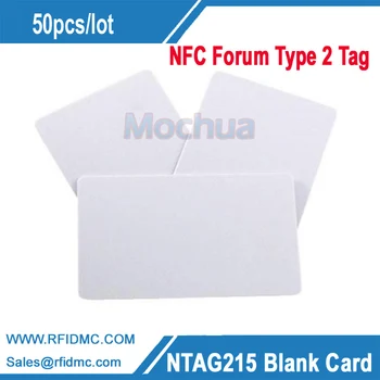 Tüm NFC özellikli cihazlar için Ntag215 çipli NFC Forum Tip 2 Etiketli NFC Kartı
