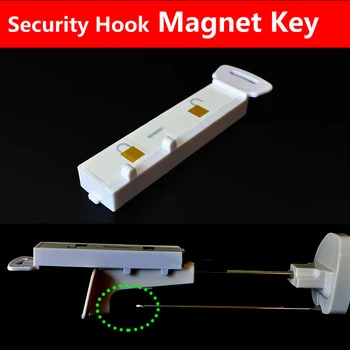 Ücretsiz Kargo S3 Handkey Eas Manyetik Ekran Kanca Detacher s3 anahtar güvenlik durdurma kilidi beyaz renk isteğe bağlı olabilir