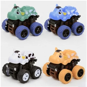 1 ADET Çocuklar oyuncak arabalar Canavar Kamyon Atalet SUV Sürtünme Güç Dinozor Araçlar Bebek Erkek Süper Arabalar Blaze Kamyon çocuk oyuncakları