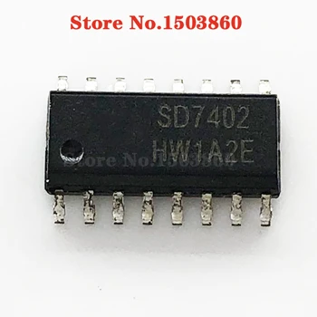 1 adet / grup SD7402 = HD0802A Çip ses amplifikatörü yeni orijinal SOP-16 Stokta