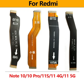 10 Adet Xiaomi Redmi İçin Not 11S 5G 11 Pro / Redmi için Not 10 Pro Ana Kurulu Anakart LCD Ekran Bağlayıcı Flex Kablo
