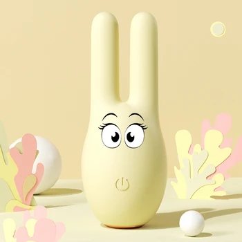 10 Hız g-spot Meme ve Klitoris Stimülatörü titreşimli masaj aleti Sevimli Mini Tavşan Titreşimli Yumurta Mastürbasyon Yetişkin Kadın Seks Oyuncakları