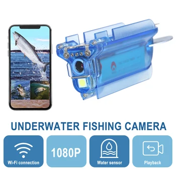 1080P Kablosuz Sualtı Balıkçılık Kamera Wi-Fi Balık Bulucu Video Kamera Döngü Kayıt ile Balıkçılık Ekipmanları