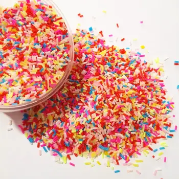 1KG Takılar Ek Sprinkles Balçık Dolgu Kabarık Çamur Oyuncaklar Balçık Malzemeleri Aksesuarları Kil DIY Boncuk Kek Tatlı Kiti