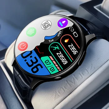 2022 Yeni NFC akıllı saat Erkekler Destek Kayıt 1G Bellek Yerel Müzik Çalma Bluetooth Cevap Çağrı Kadın Su Geçirmez Smartwatch