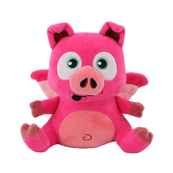 22 cm Kawaii Piggle Peluş Bebek Wizard101 Oyunu peluş oyuncaklar Peluş Doldurulmuş Domuz Hayvan Bebekler Oyuncaklar Sevimli Peluche Peluş Hediye çocuklar için