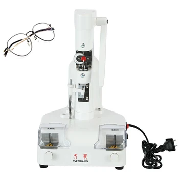 220V Çerçevesiz lens Delme Makinesi Gözlük Dükkanı İşleme Ekipmanları Çerçevesiz Delme Makinesi Sondaj Oluk Araçları Enstrüman