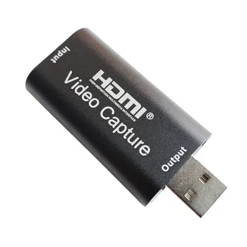40 adet Mini Video Yakalama Kartı USB 2.0 HDMI Video Kapmak Kayıt Kutusu PS 4 Oyun DVD Kamera HD Kamera Kayıt Canlı Streame