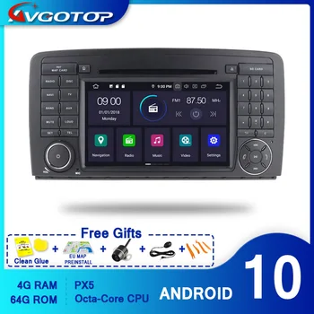 AVGOTOP Android 10 otomobil radyosu için R-W251 R280 R300 R320 R350 R500 MP3 MP4 Wıfı Araç GPS Multimedya