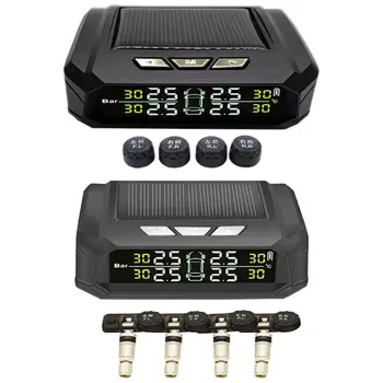 Araba Lastik Basınç Sistemi USB Şarj 4 , RV için Otomatik, araç römorku, Sıcaklık Monitörü