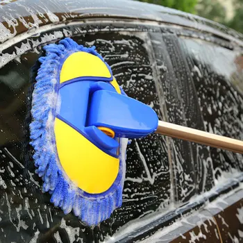 Araba yıkama fırçası Yıkama Paspas Seti Uzun Saplı Çok Yönlü Oto yıkama aleti Araba Temizliği İçin Suv Kamyon Karavanlar ve Ev Temizlik