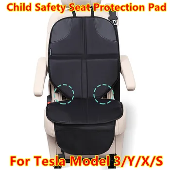 Araba Çocuk Koltuğu Koruma Pedi Koltuk Alt Aşınma Tamir Aksesuarları Tesla 2016-2022 Model 3 Model Y İç Dekorasyon