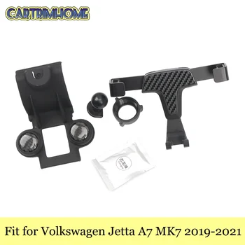 Araba Ürünleri için Fit VW Volkswagen Jetta A7 MK7 2019-2021 Aksesuarları Hava Firar Dağı Standı Tutucu akıllı cep telefonu Desteği