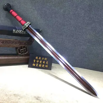 Archaian Çin Kung Fu Kılıç Kılıç Oluk 608 Damar Çelik Bıçak kıdemli genel Rapier