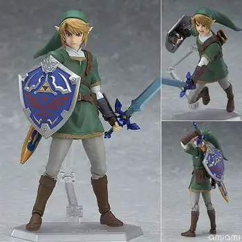 Bandai Zelda Skyward Sword Pvc Action Figure 1/7 Anime Oyunu Oyuncak Zelda Bağlantı Heykelcik Modeli Oyuncak Koleksiyon hediye