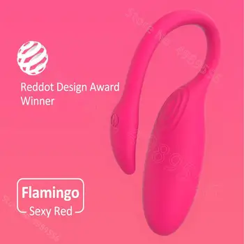 Bayanlara seks Oyuncak Sihirli Hareket Akıllı APP Bluetooth Vibratör Uzaktan Kumanda Flamingo Klitoris g-spot Stimülatörü vajina masaj aleti