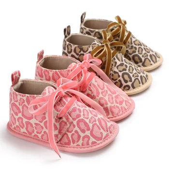 Bebek Ilk Yürüyüşe Toddler Bebek Erkek Kız Nervürlü Katı Yumuşak Sole Beşik Ayakkabı Sneakers Boyutu Yenidoğan 18 Ay