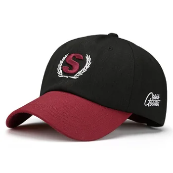 Beyzbol şapkası Erkekler Mektup Snapback Streetwear HipHop Spor Kapaklar Pamuk Yıkanmış Rahat Güneşlik şoför şapkası Retro Kemik Unisex