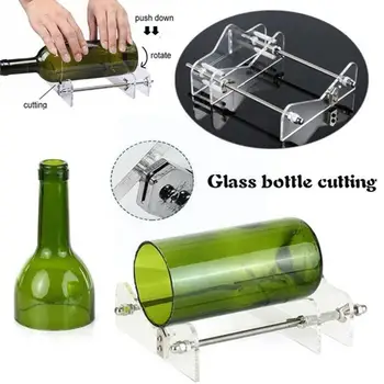 Cam şişe kesici Profesyonel Bira Şişeleri İçin Kesme Cam Şişe Kesici DIY kesme aletleri Makinesi Şarap Bardağı kesim Vidalı S3B3