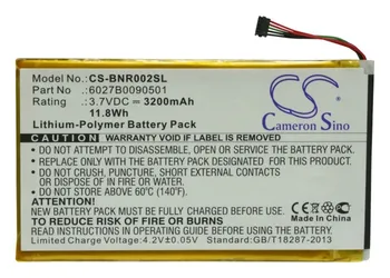 Cameron Çin 6027B0090501 AVPB001-A110-01 Pil için Barnes & Noble NOOK renk DR-NK02 Nook Tablet BNTV250A 3200 mAh