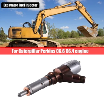 Caterpillar Perkins C6.6 C6.4 Motor 2645A747 için 320-0680 Ekskavatör Yakıt Enjektörü