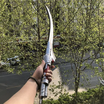 Cosplay DÜŞÜK Overwatch Genji Kötü Ruhları Oyunları Prop Kılıç bıçak Rol Oynamak Shimada Genji Katana Pu Silah Oyuncak Modeli 106cm
