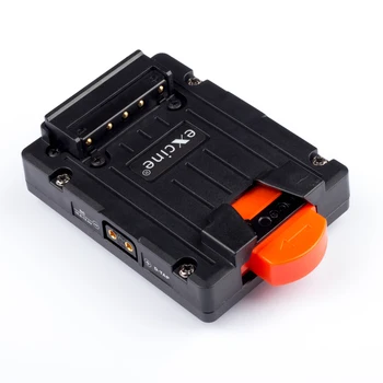 D-Tap Çift Çıkışlı Kemer Tokası Taşınabilir Nano Mikro Küçük Kompakt Mini V-mount V-lock Dağı Pil Plakası