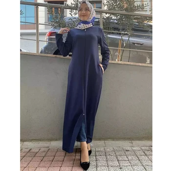 Düz Abaya Dubai Kimono Hırka Türkiye Başörtüsü Müslüman Elbise Afrika Elbiseler Kadınlar İçin Abayas Kaftan Dubai Kaftan İslam Giyim