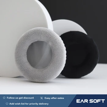 Earsoft Yedek Yastıkları Somic Noir E95 Kulaklıklar Yastık Kadife Kulak Pedleri kulaklık kılıfı Kulaklık Kılıfı