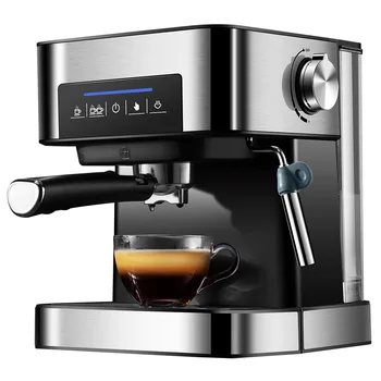 Espresso Kahve Makinesi Ev Küçük Yarı Otomatik Yüksek basınçlı Buhar süt Köpürtme Ofis 20bar