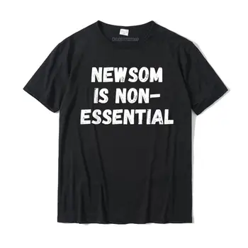 Gavin Newsom, Temel Olmayan Komik Hatırlama Gavin Newsom T-Shirt Noel Gömlek Tops Pamuk Erkek T Shirt Noel Popüler
