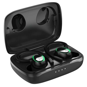 HAZRETLERİ kablosuz bluetooth 5.1 Kulaklık TWS Kulak Spor Kulaklıklar Su Geçirmez stereo kulaklıklar Spor Salonu Egzersiz İçin