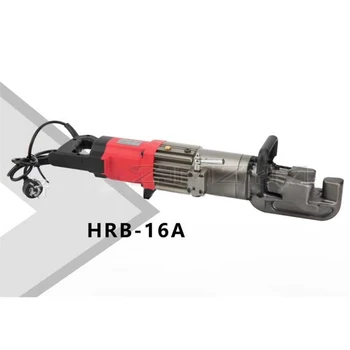 HRB-16A Taşınabilir Elektrikli Demir Bender Elektrikli Çelik Bükme Makinesi Arka kavrama Tipi demir çubuk bükme makinesi 220V / 50Hz 850W 4-16mm