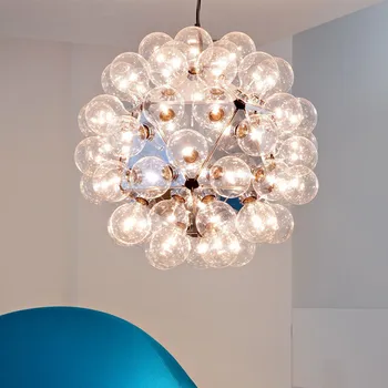 Italya tasarımcı kolye lamba Achille Castiglioni tasarım kolye ışık yemek odası restoran otel asılı ışıklar