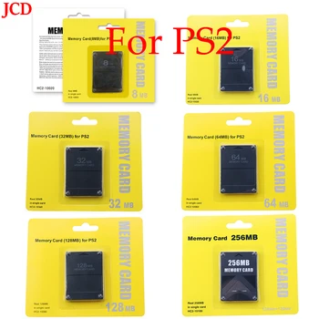 JCD 1 Adet 8MB 16MB 32MB 64MB 128MB 256MB Hafıza Kartı Sony PS2 yüksek hızlı hafıza kartı