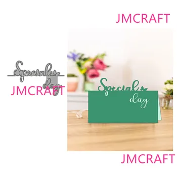 JMCRAFT 2021 Yeni İngilizce Kibar Selamlar #2 Metal Kesme Ölür DIY Karalama Defteri el yapımı Kağıt Zanaat Metal Çelik Şablon