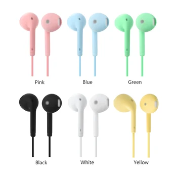 Kablolu Kulaklık Bas stereo kulaklıklar Tel Kontrolü Kulak Kulaklık Oyun mikrofonlu kulaklık spor kulaklık Xiaomi Huawei için