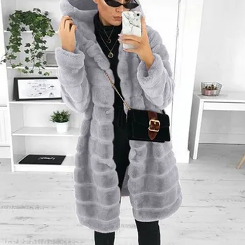 Kadın Mont Ve ceketler Bahar ısıtıcı Ceket Ceket Dış Giyim Bayan Faux-fur ' Jile uzun kollu Yelek Vücut Dış Giyim