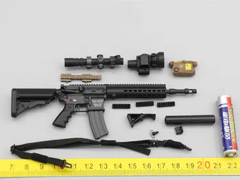 Kolay ve Basit 26045B 1/6 Kar Özel Görev 1st Echelon Tahliye Takımı Ana Silah HK416 Model Fit 12 