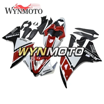 Komple Kaporta Kiti Yamaha YZF1000 2012-2014 R1 Yıl 12 13 14 Enjeksiyon ABS Plastik Kaporta Çerçeveleri Kırmızı Siyah Kaporta Yeni