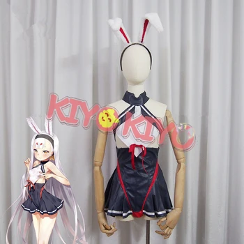 KİYO-KİYO Custom made / boyut Azur Lane IJN Shimakaze Tavşan Kız Elbise Cosplay Kostüm Cadılar Bayramı Kostümleri