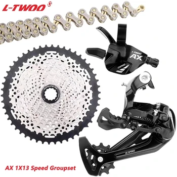 LTWOO MTB Bisiklet AX 1*13 Hız Groupset 13S Tetik Değiştiren Arka Attırıcı 13S11-50T Kaset 13v Zincir Akım Dağ Bisikleti İçin
