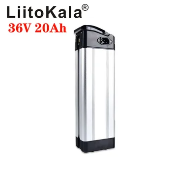 LiitoKala 36 V 20AH gümüş balık 36 V 1000 W pil elektrikli bisiklet pil ile 36 V Lityum pil ile 20A BMS