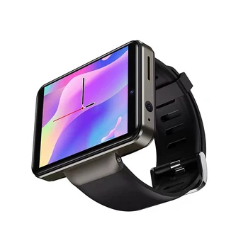 Lüks 4G Smartwatch 2021 GPS Reloj 1GB 16GB 2.41 İnç Tam Ekran Büyük Ekran Spor akıllı saat Kamera İle Sağlık Monitör
