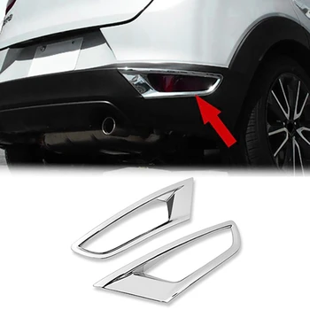 Mazda için CX3 CX-3 2016 2017 2018 ABS Krom Arka Sis Lambası Lamba Kapağı Trim Sis Lambası Çerçeve Dekorasyon Çerçeve