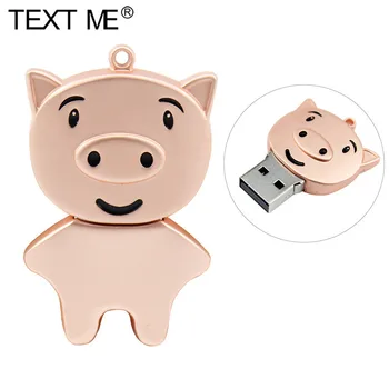 Metal domuz anahtar USB Kalem sürücü 2.0 usb Kişiselleştirilmiş Kalem Sürücü 32GB 4GB 8GB 16GB 64GB Bellek Sopa Hediye